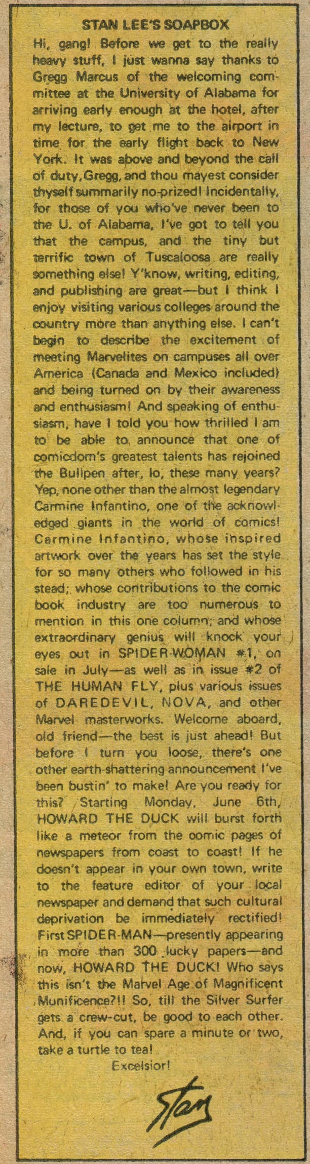 Stan's Soapbox