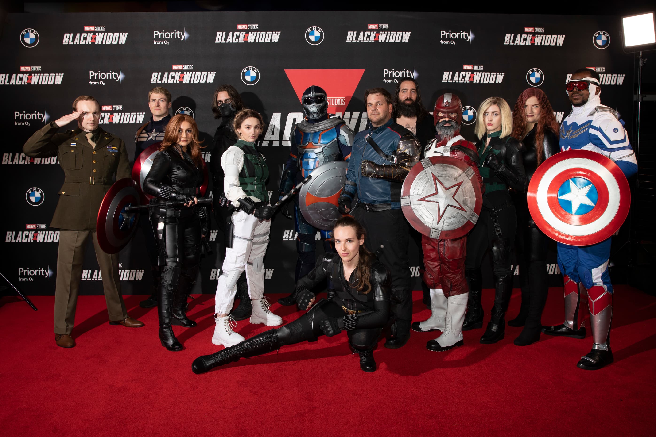'Black Widow' Fan Events