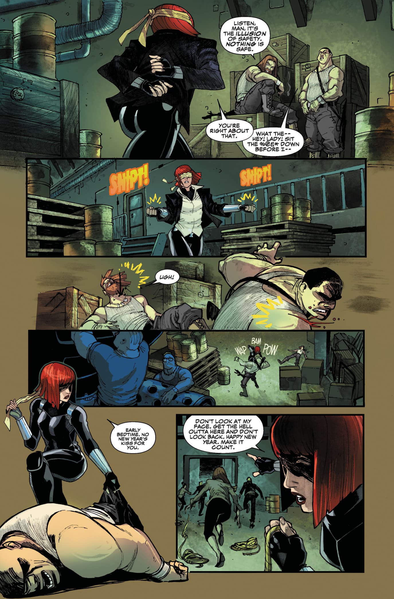 Preview page from Black Widow #1
