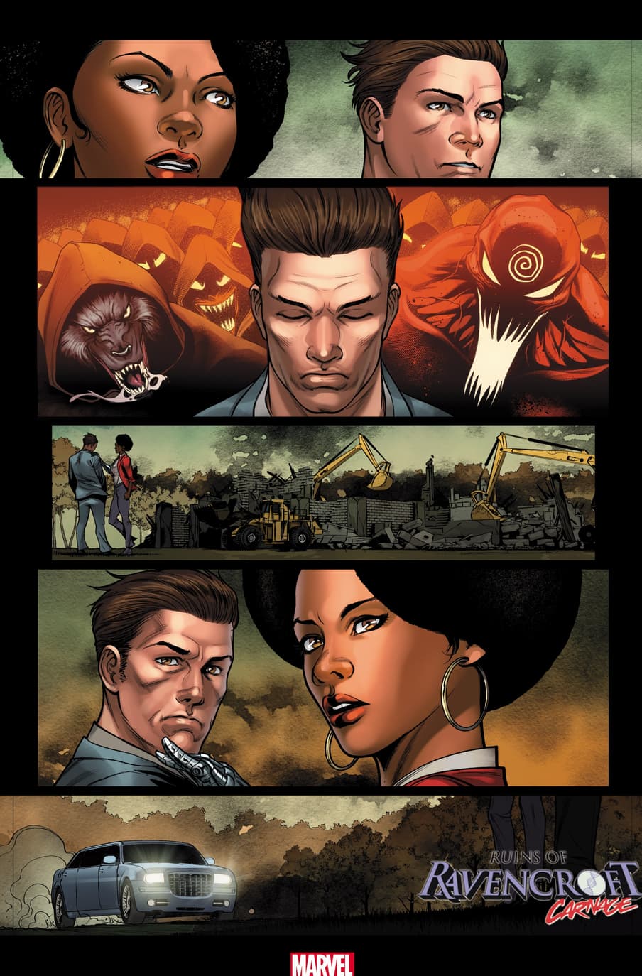 RUINS OF RAVENCROFT: CARNAGE #1 art by Guiu Villanova