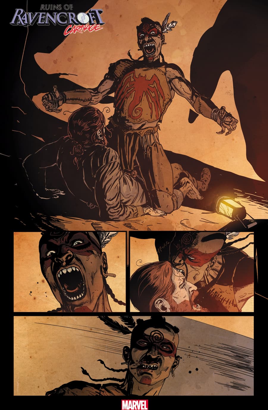 RUINS OF RAVENCROFT: CARNAGE #1 art by Guiu Villanova