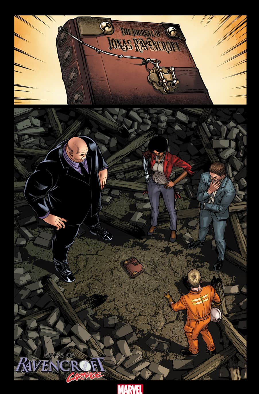 RUINS OF RAVENCROFT: CARNAGE #1 art by Guiu Villanova