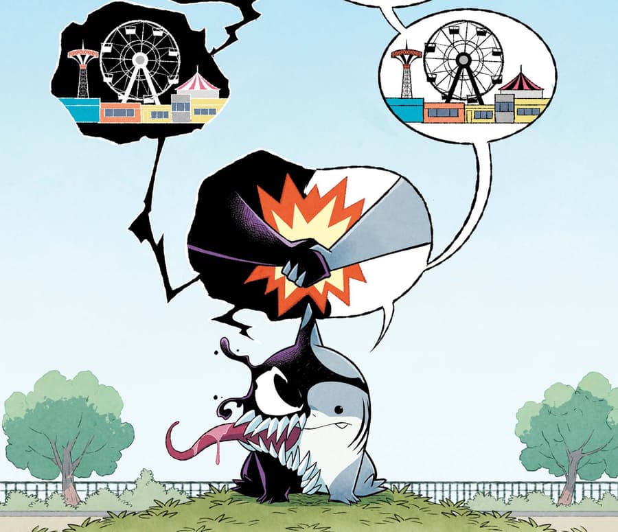 VENOM WAR: IT’S JEFF (2024) #1 by Kelly Thompson and Gurihiru