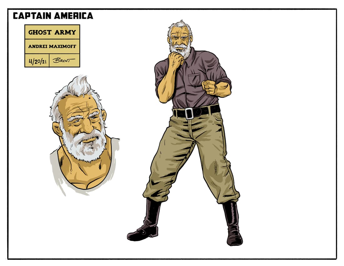 Captain America: The Ghost Army - Andrei Maximoff