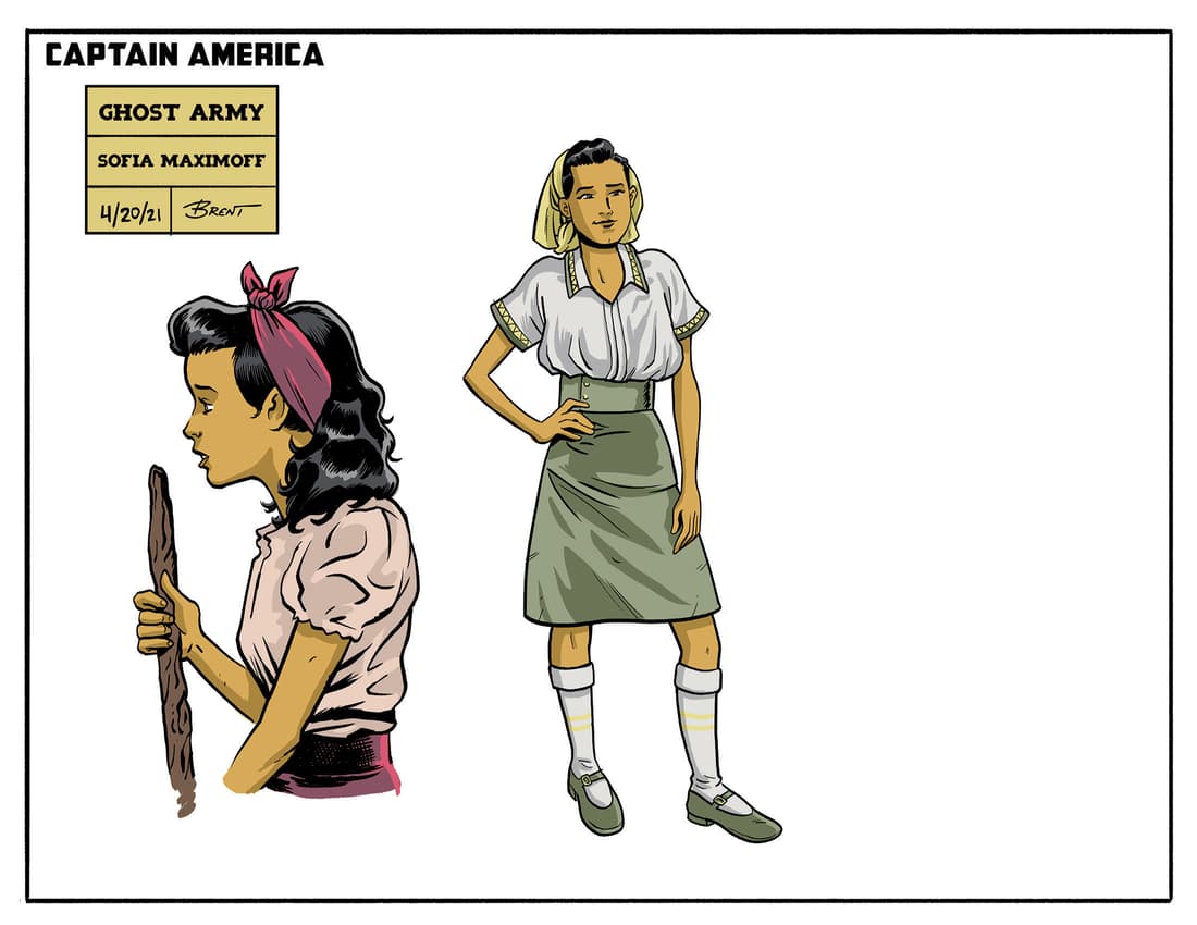 Captain America: The Ghost Army - Sofia Maximoff