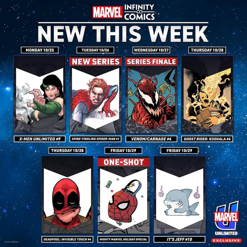 This week's Infinity Comics releases