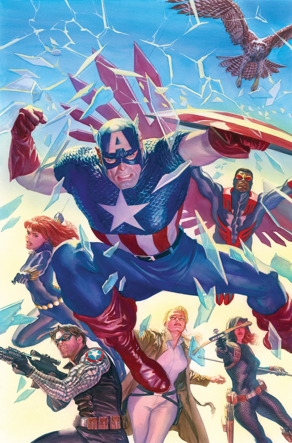 Cover to CAPTAIN AMERICA (2018) #25.