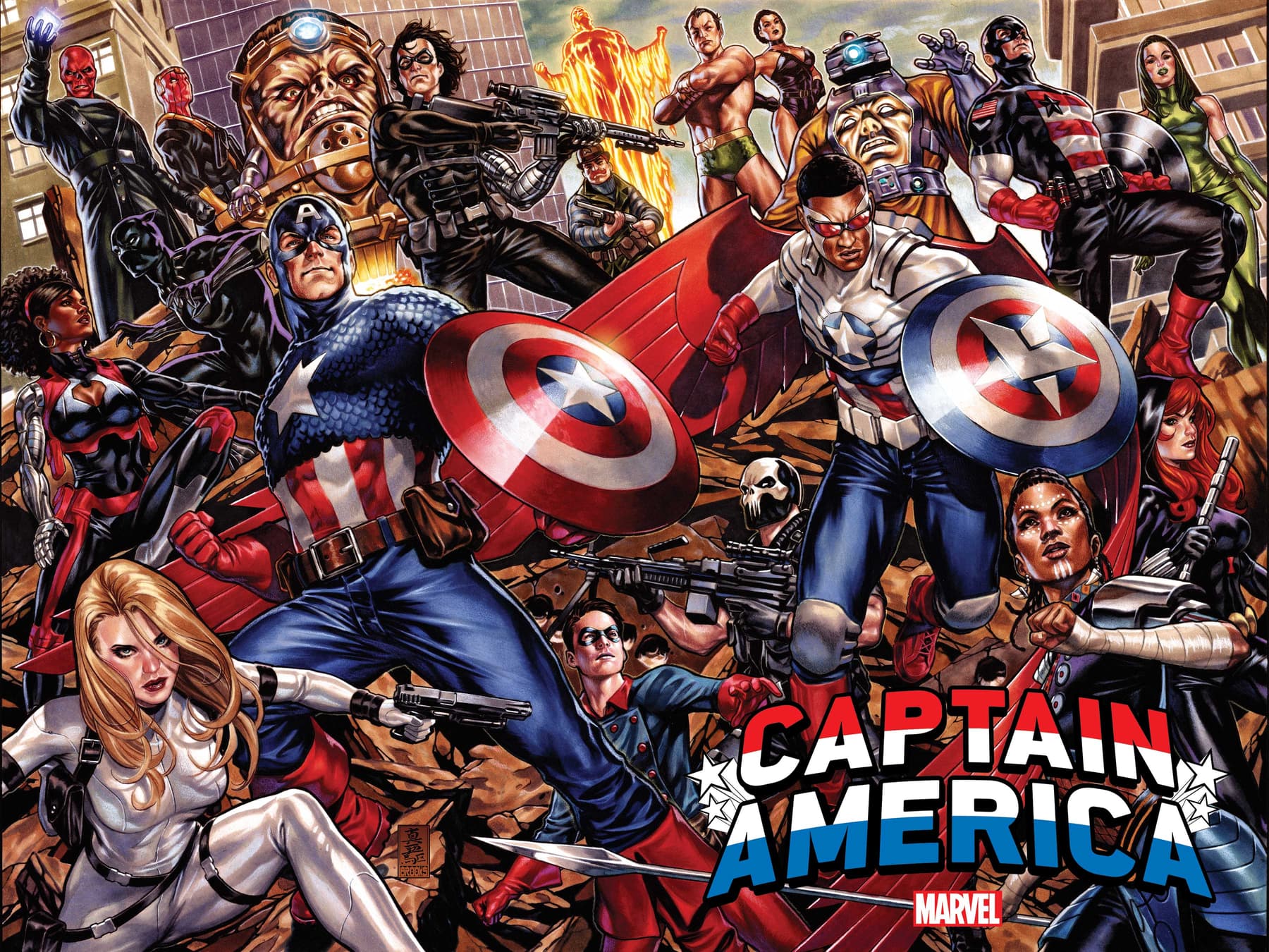 Enter the Next Era of Captain America with First Look at 'Captain America' #0 |