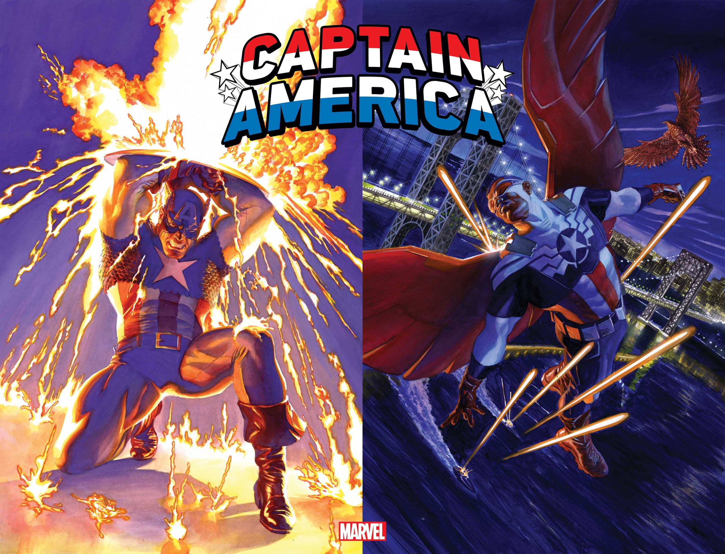 Captain America #0 Main Covers by Alex Ross