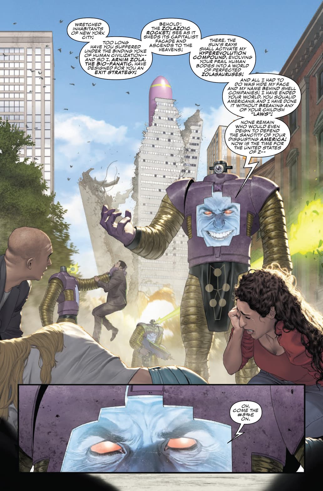 Captain America #0 Preview Page