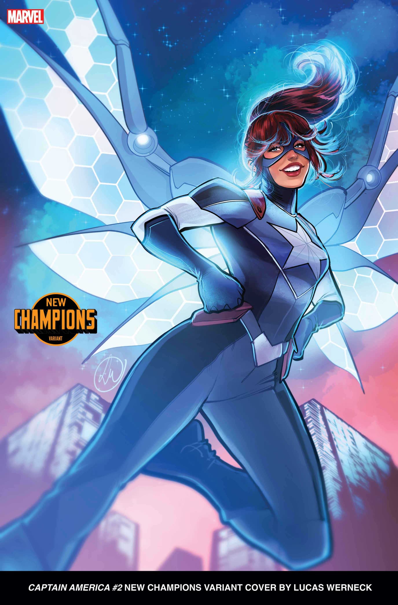 CAPTAIN AMERICA #2 New Champions Variant Cover by Lucas Werneck