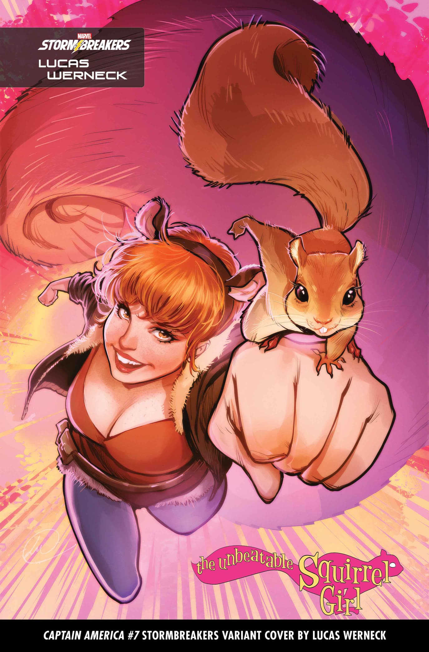 CAPTAIN AMERICA #7 Stormbreakers Variant Cover by Lucas Werneck