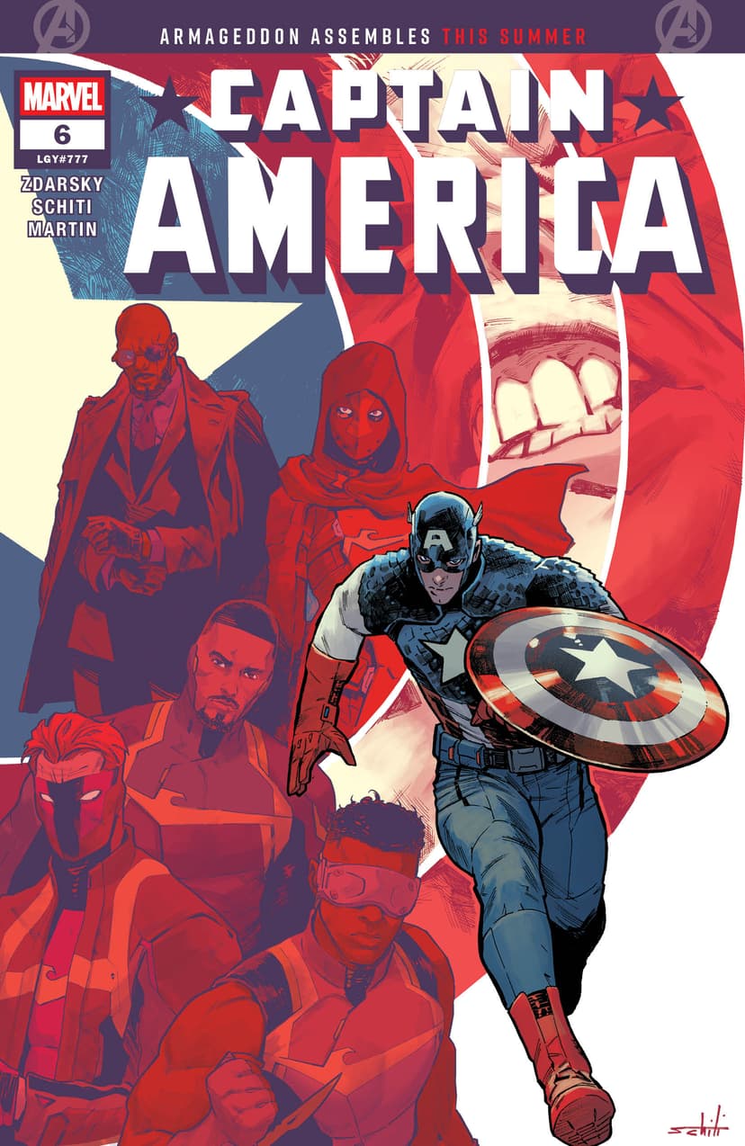 CAPTAIN AMERICA #6 Cover by VALERIO SCHITI