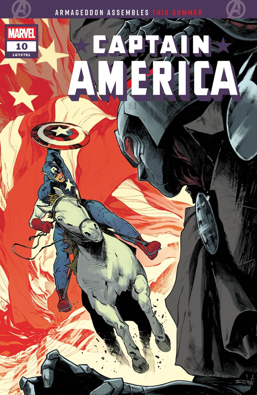CAPTAIN AMERICA #10 Cover by VALERIO SCHITI