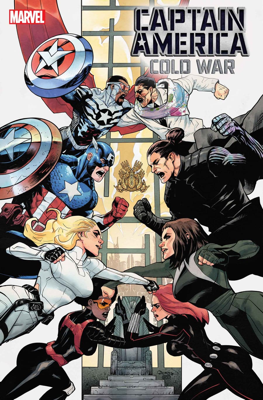 CAPTAIN AMERICA: COLD WAR OMEGA #1 cover by Patrick Gleason