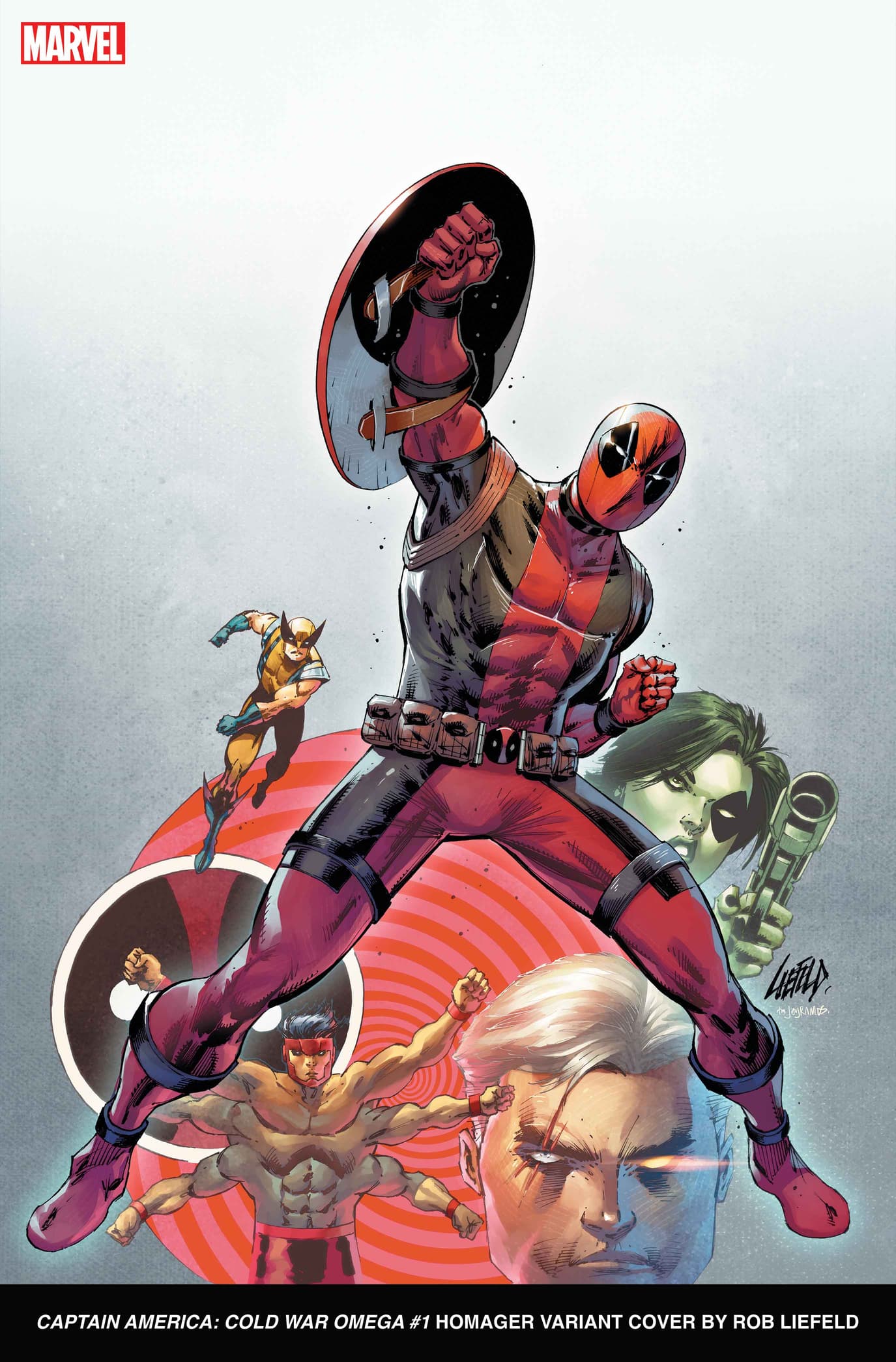 Deadpool Takes Over Iconic Marvel Moments in Rob Liefeld's New Homager  Variant Covers | Marvel