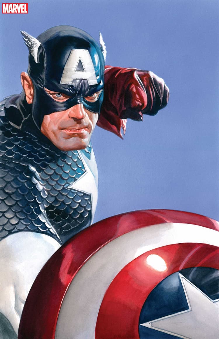 MARVELS SNAPSHOT: CAPTAIN AMERICA #1 cover by Alex Ross