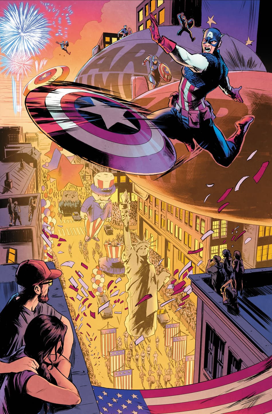 Preview page from CAPTAIN AMERICA: SENTINEL OF LIBERTY (2022) #1.