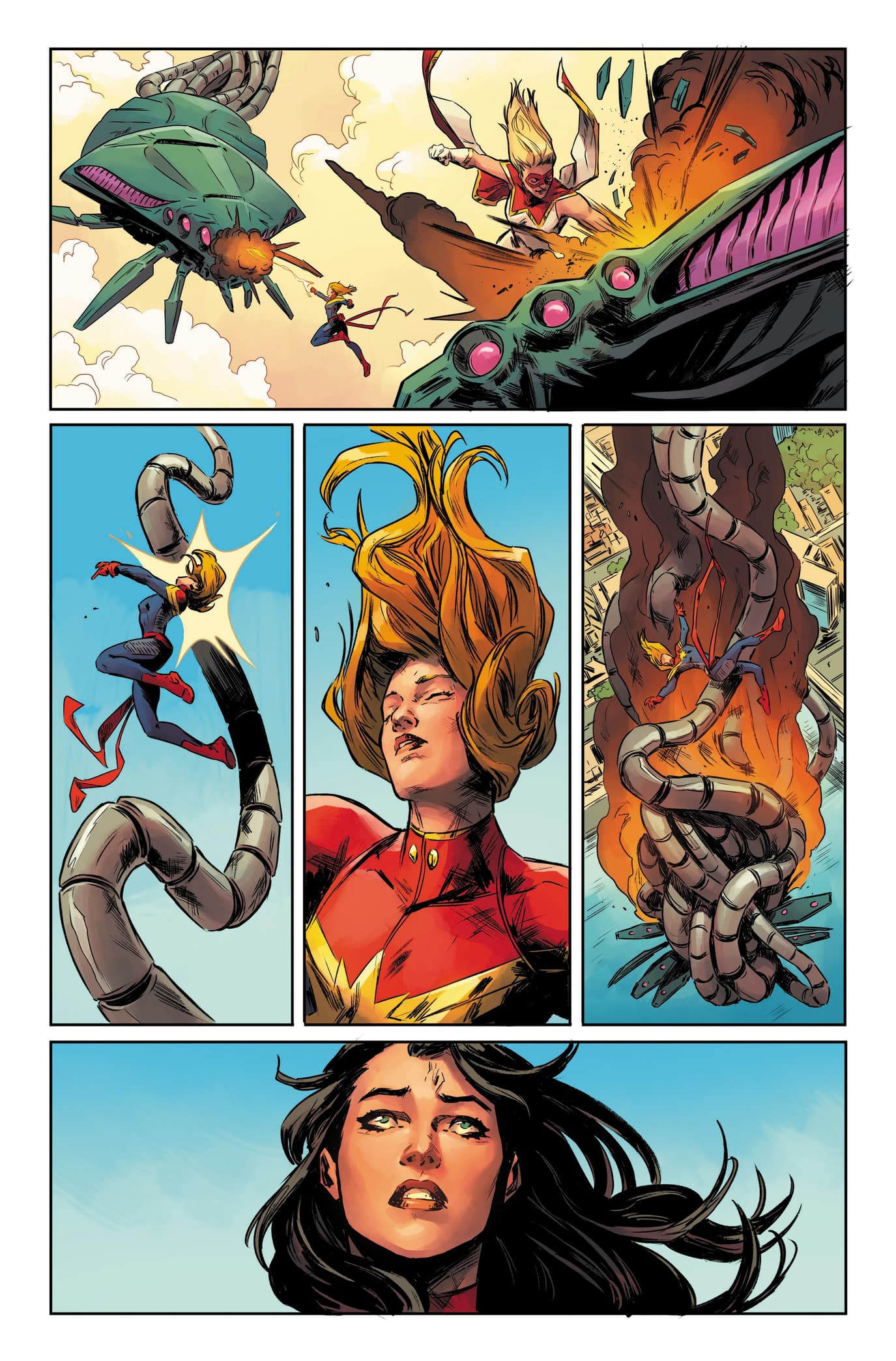Page from Captain Marvel #8