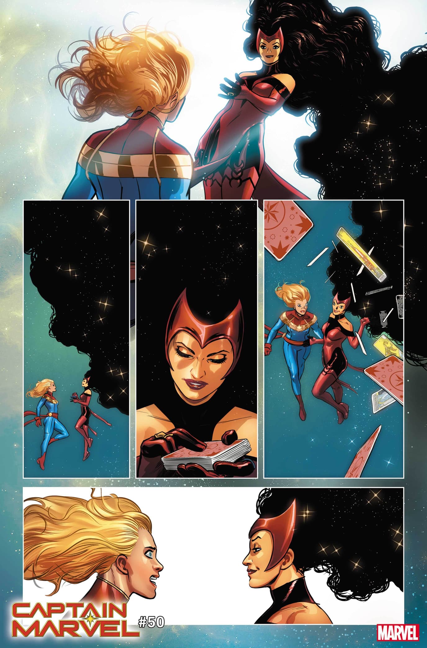CAPTAIN MARVEL (2019) #50 page by Kelly Thompson and David Lopez