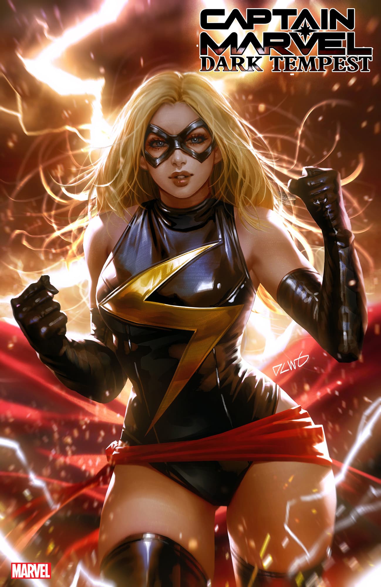 Captain Marvel Powers Up For Her Next Mission In Derrick Chews Captain Marvel Dark Tempest 9711