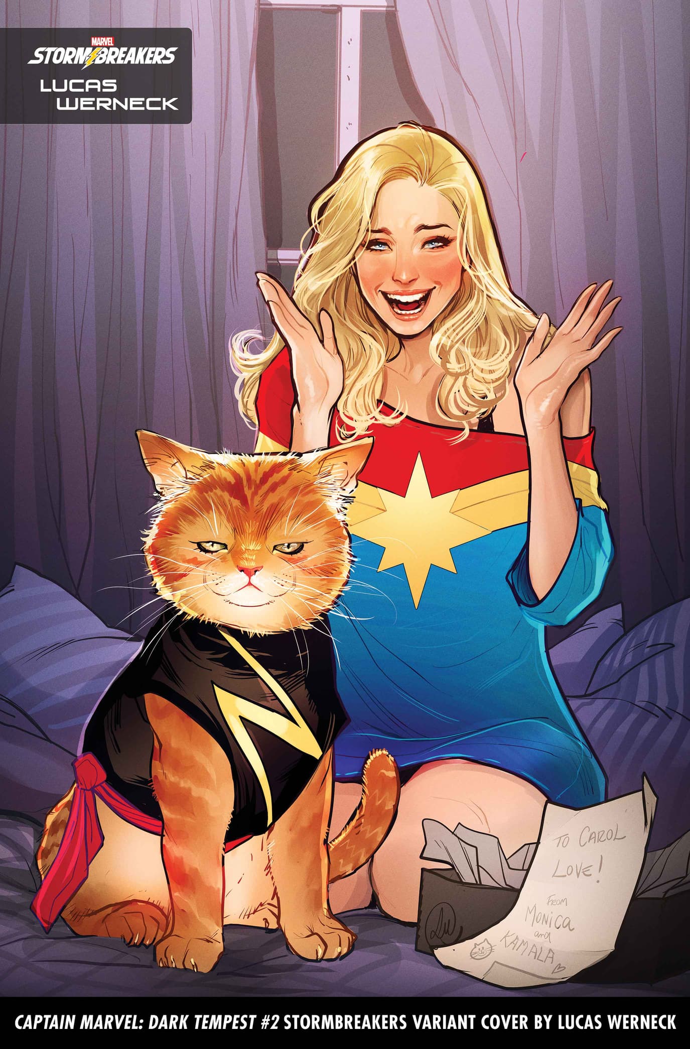 CAPTAIN MARVEL: DARK TEMPEST #2 Stormbreakers Variant Cover by Lucas Werneck