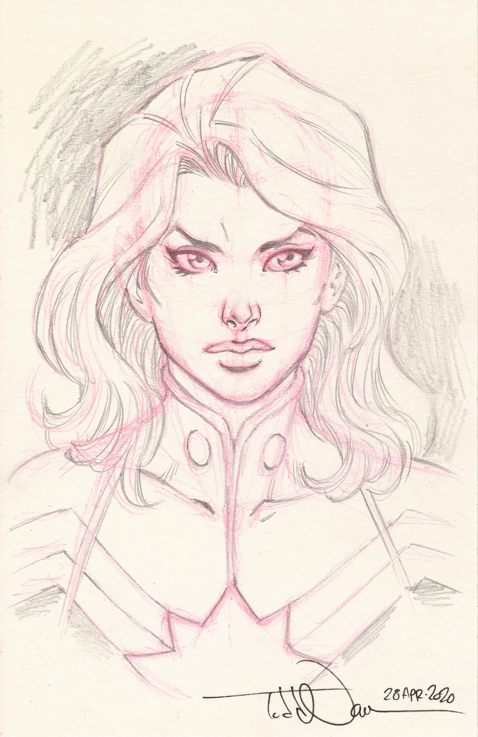 Ms. Marvel Sketch by BlayzeofGlory on DeviantArt