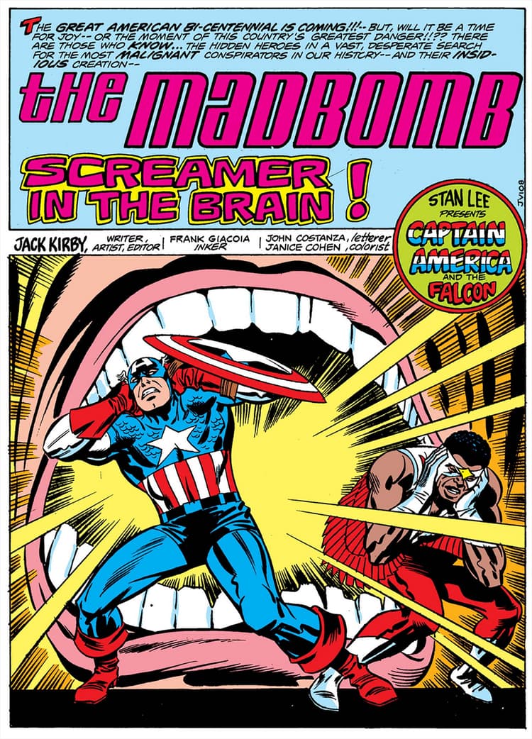 Captain America Madbomb story