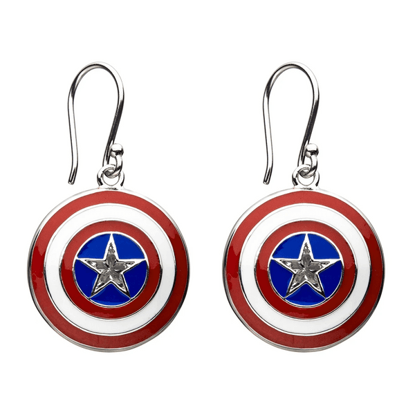 Captain America Shield Earrings / RockLove