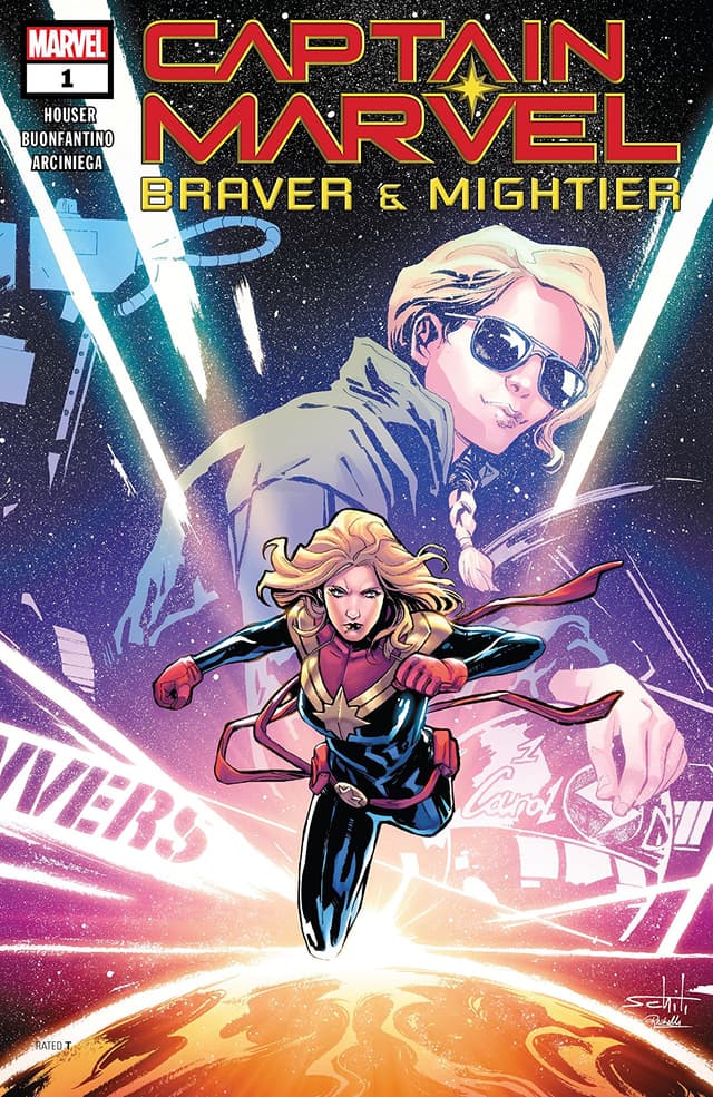 Captain Marvel: Braver and Mightier cover