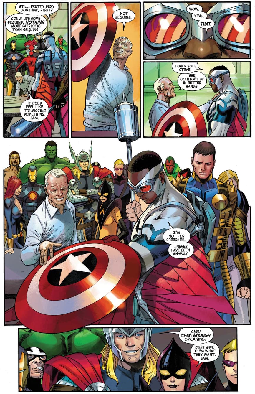 When Sam Wilson Became Captain America | Marvel