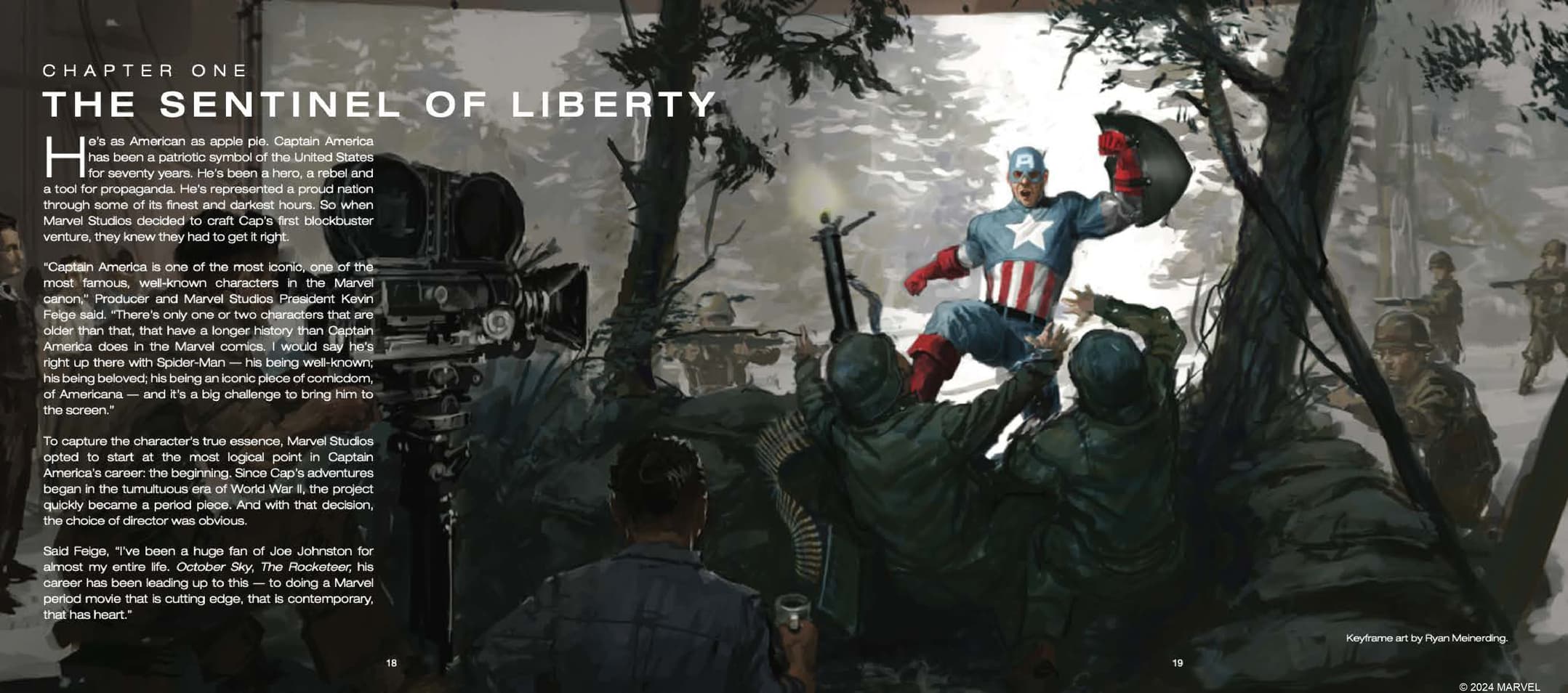 Marvel Studios' The Infinity Saga - Captain America: The First Avenger - The Art of the Movie | Keyframe art by Ryan Meinerding