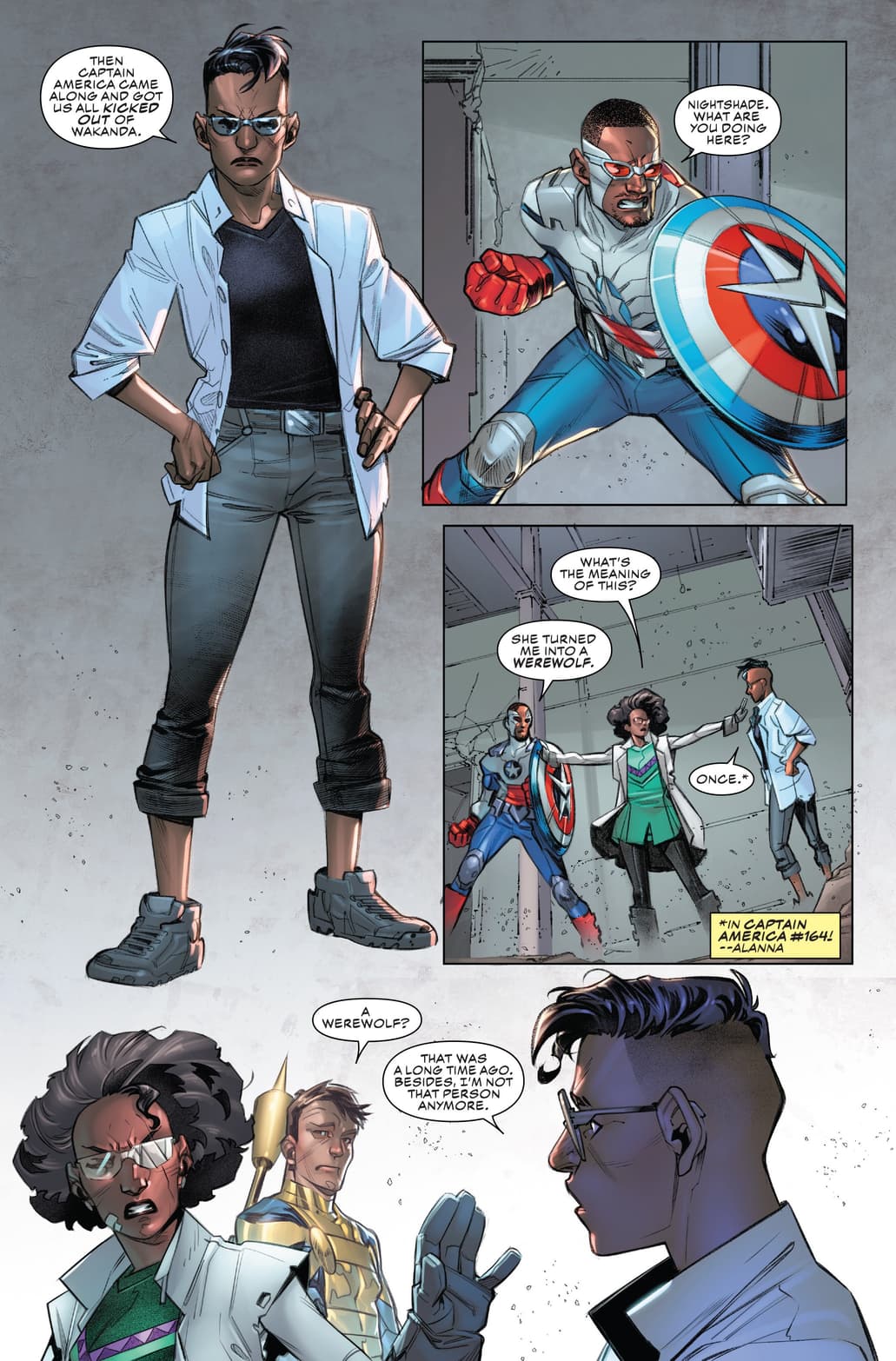 CAPTAIN AMERICA: SYMBOL OF TRUTH #8 (2022) page by Tochi Onyebuchi and Ig Guara