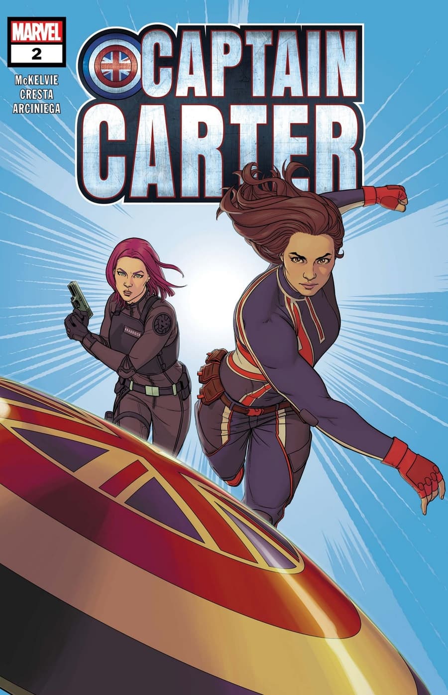 CAPTAIN CARTER (2022) #2 cover by Jamie McKelvie