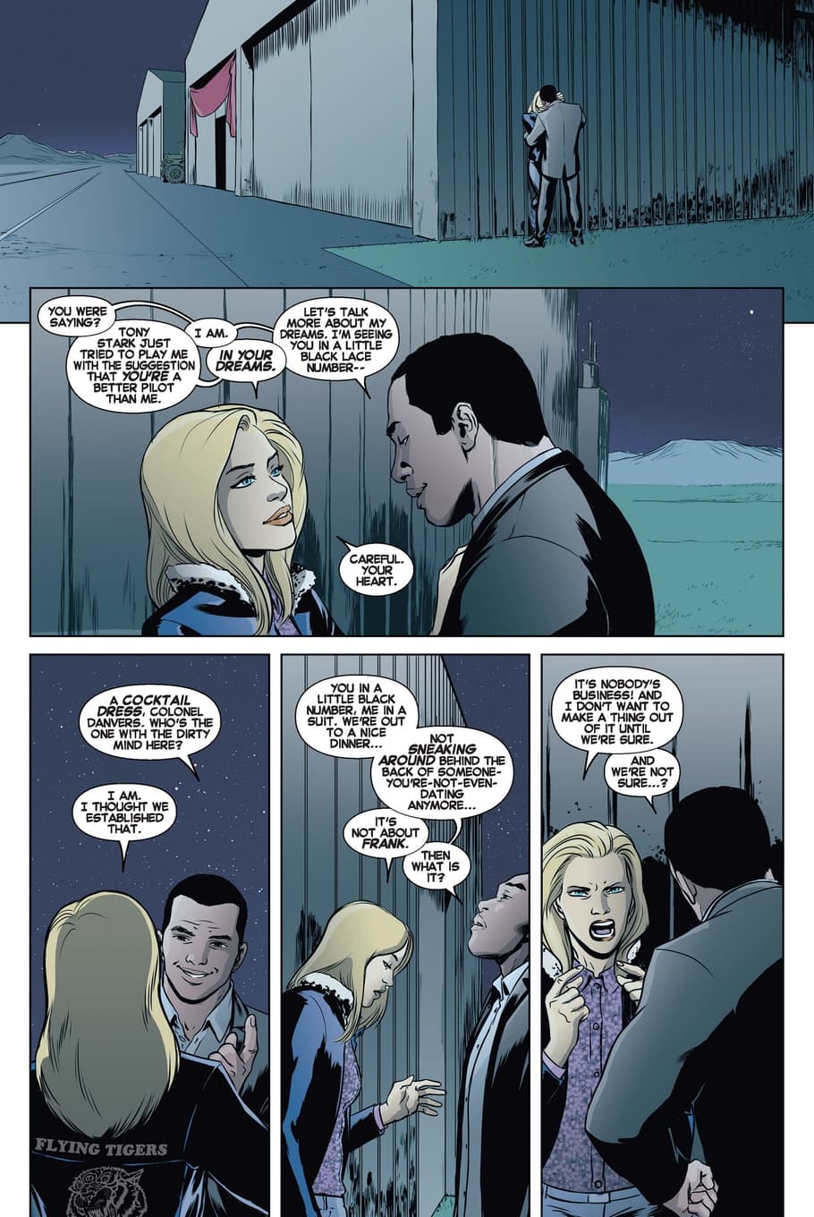 A love story begins in CAPTAIN MARVEL (2014) #1.