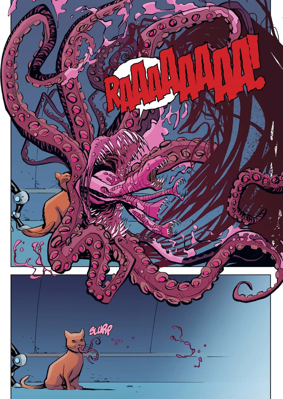 Chewie in her natural state in CAPTAIN MARVEL (2014) #8.