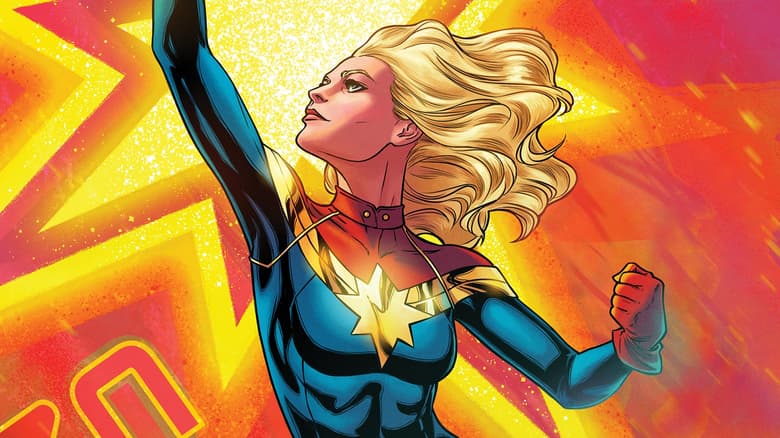 CAPTAIN MARVEL (2019) #23 variant cover by Russell Dauterman