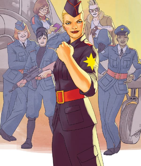 Cover to CAPTAIN MARVEL & THE CAROL CORPS (2015) #1.