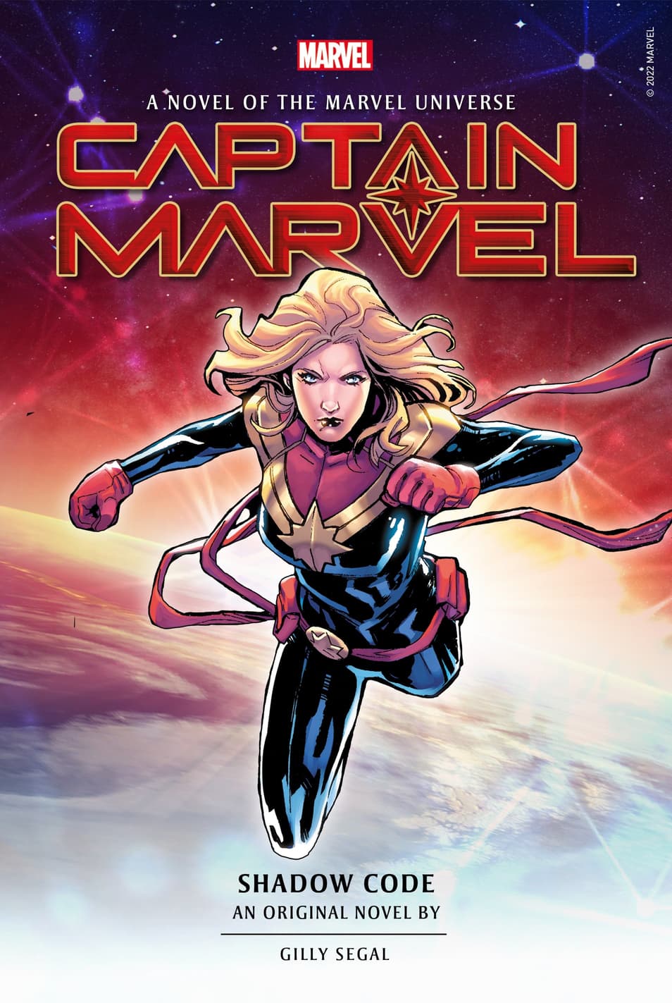 Cover to Captain Marvel: Shadow Code by Valerio Schiti and Rachelle Rosenberg.