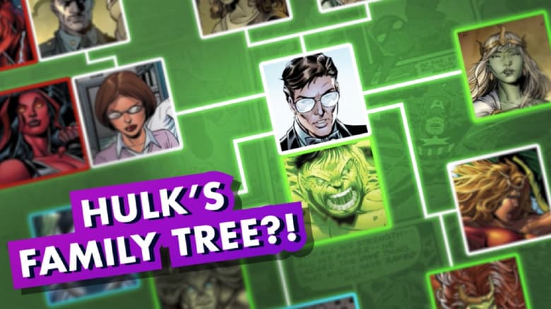 Hulk family tree card image