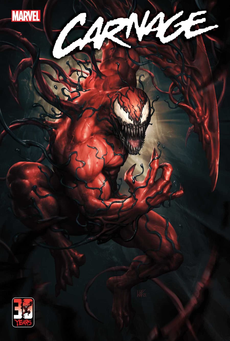 CARNAGE #1 cover by Kendrik “Kunkka” Lim