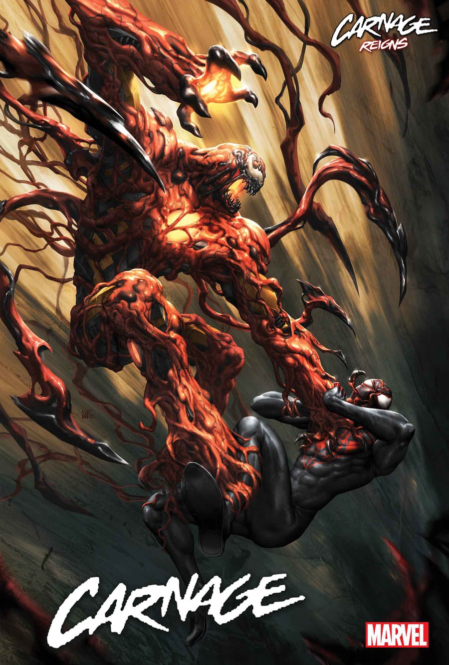 CARNAGE #13 cover by Kendrick “kunkka” Lim