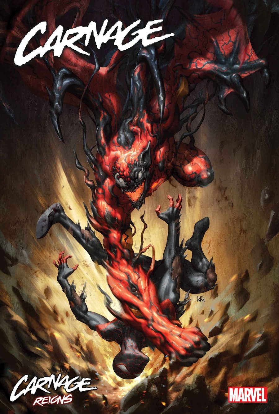 CARNAGE #14 cover by Kendrick “kunkka” Lim