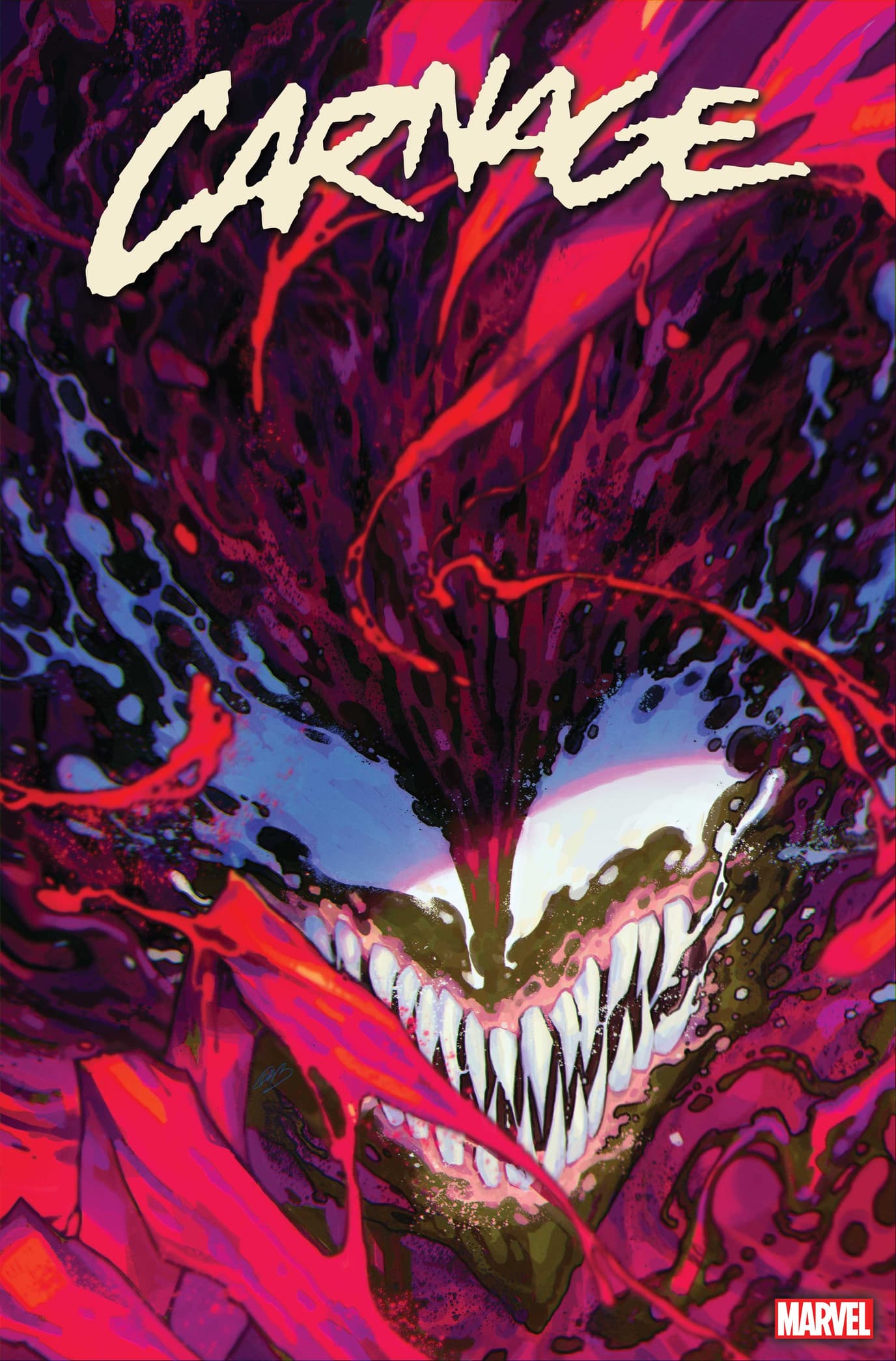 CARNAGE #1 variant cover by Rose Besch
