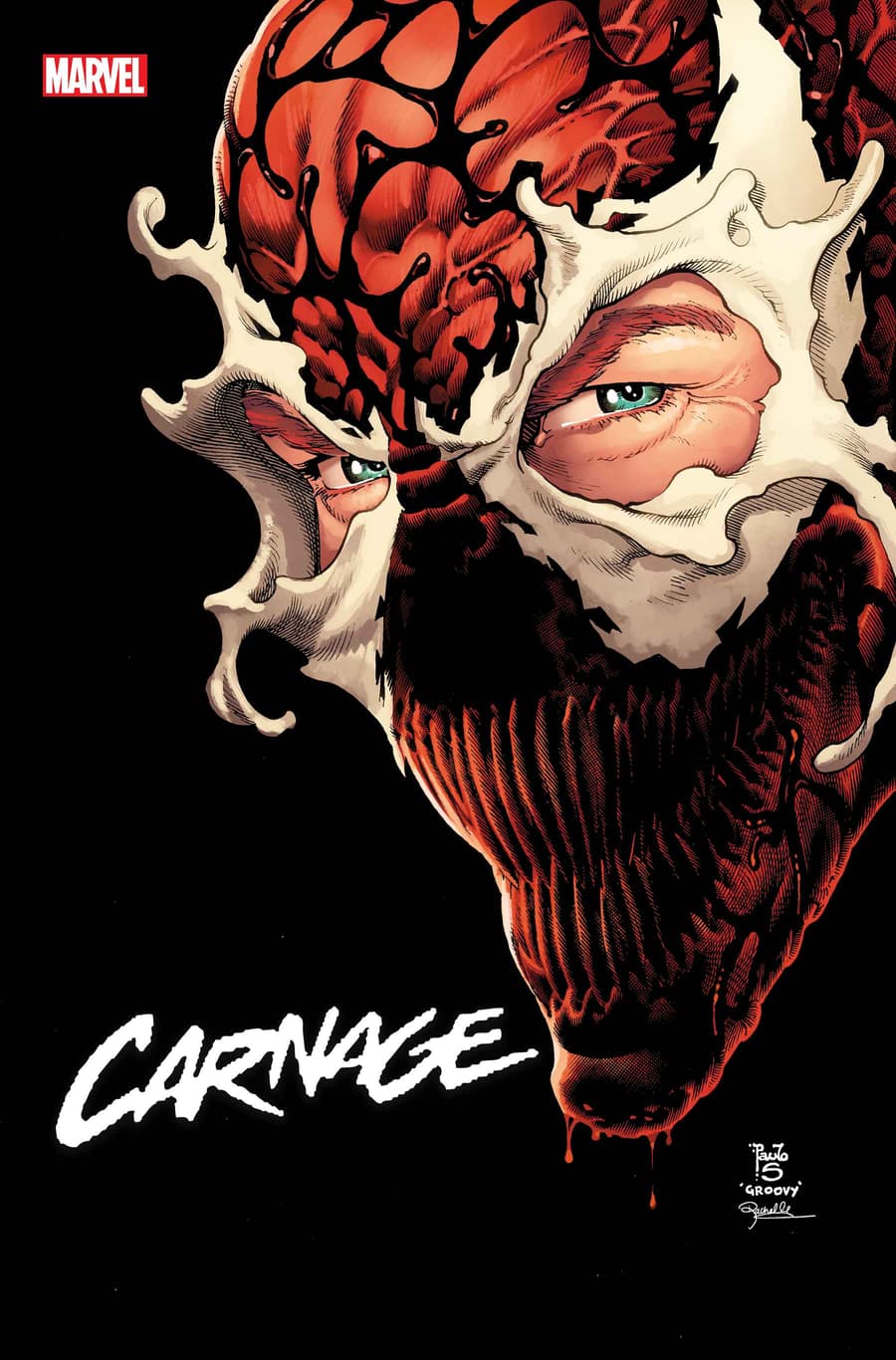 CARNAGE #1 cover by Paulo Siquiera