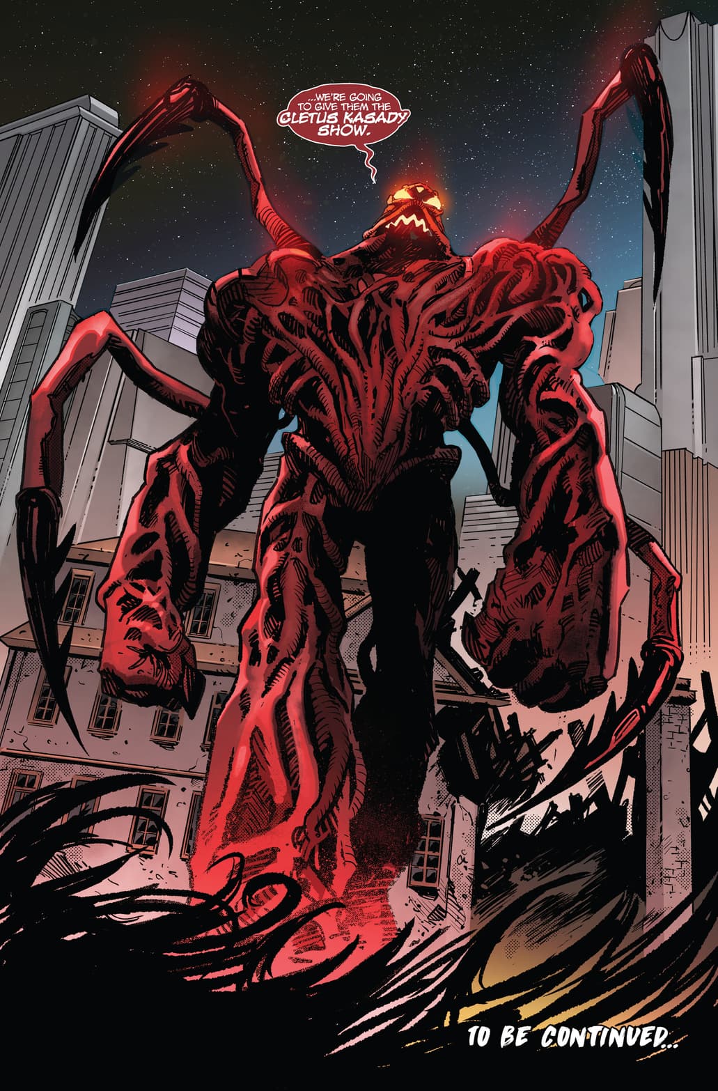 CARNAGE (2022) #11 page by Alex Paknadel and Francesco Manna