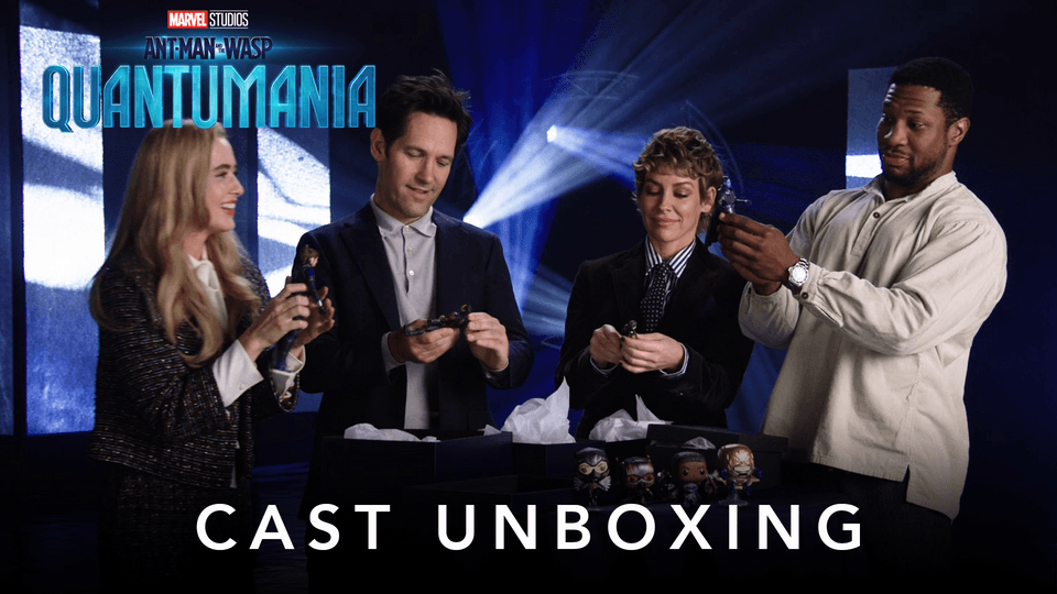 cast unboxing - ant-man