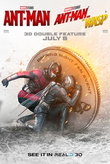 Ant-Man and the Wasp RealD 3D exclusive poster