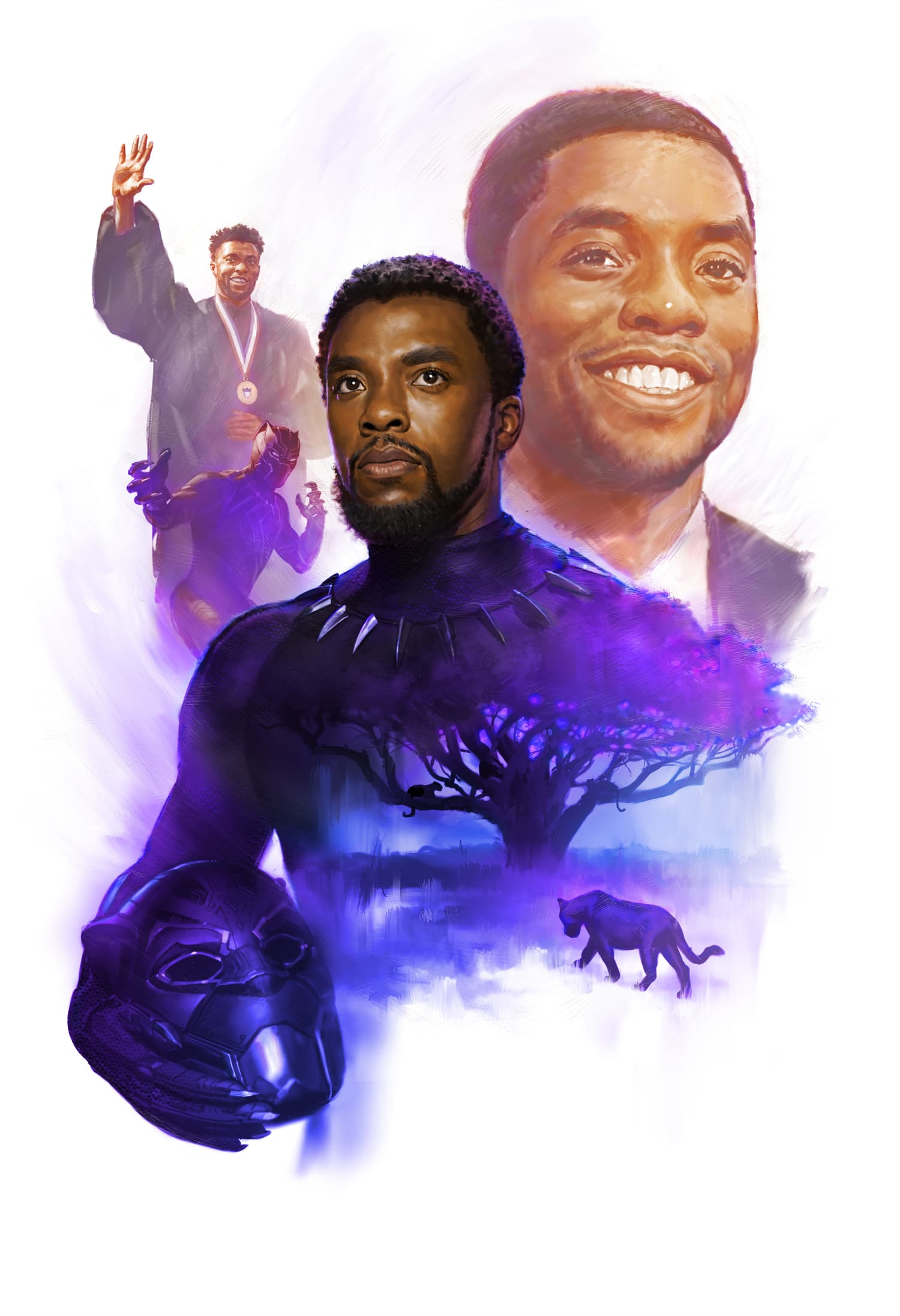 How the new 'Black Panther' pays tribute to Chadwick Boseman