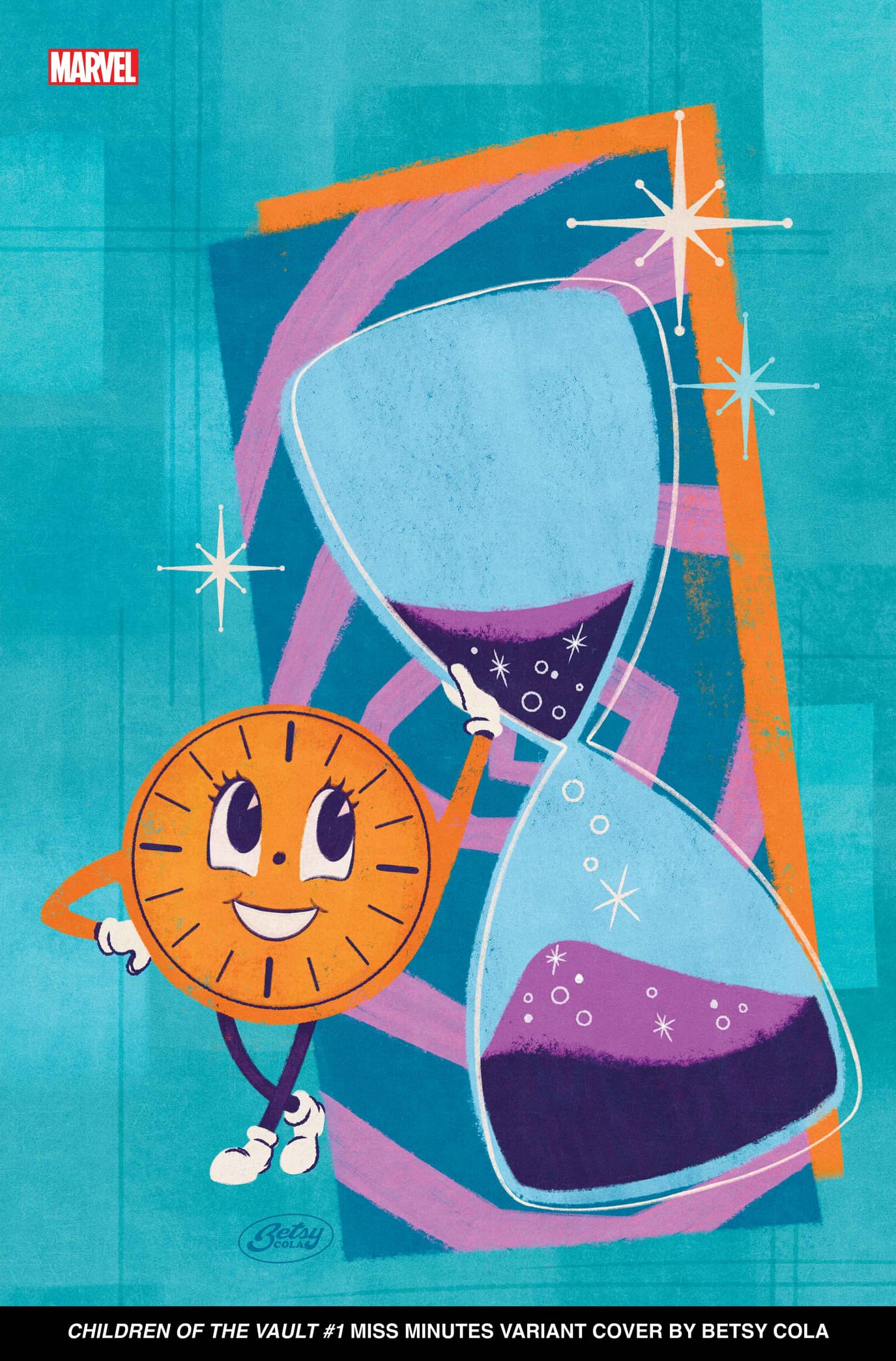 CHILDREN OF THE VAULT #1 MISS MINUTES VARIANT COVER BY BETSY COLA